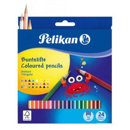 CREIOANE COLORATE PELIKAN 24/SET