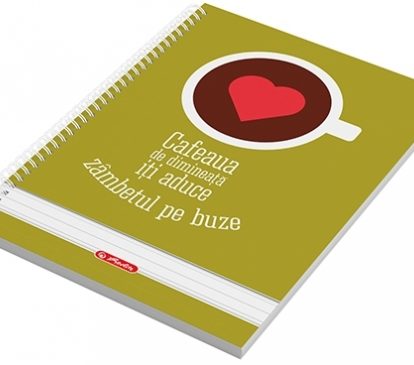 CAIET A4 100 SPIRA COFEE DIC