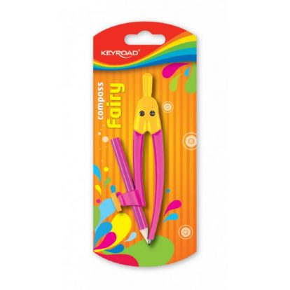 COMPAS PLASTIC CU CREION FAIRY KEYROAD