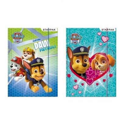 MAPA CARTON CU ELASTIC A4 PAW PATROL STK