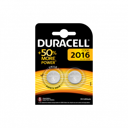 BATERII DURACELL CR2016 2/SET