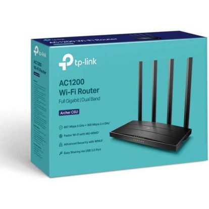 ROUTER WIRELESS TP-LINK ARCHER C6U AC1200