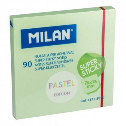 NOTES ADEZIV 76X76 VERDE PAL MILAN